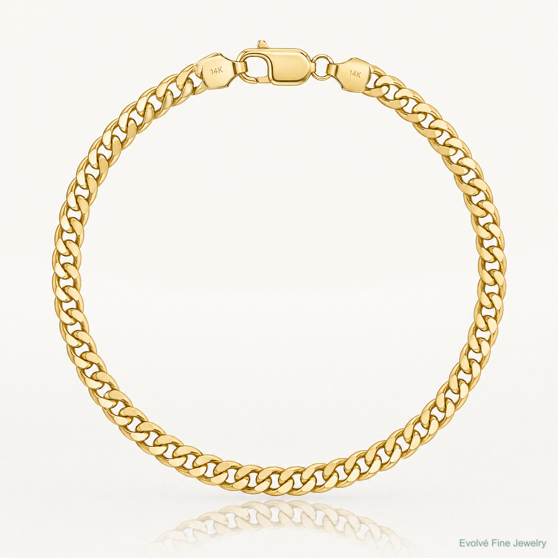 14k 6.25mm Solid Miami Cuban Chain - Lifestyle View