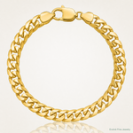 14k 8mm Solid Miami Cuban Chain - Lifestyle View
