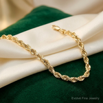 14k 2.25mm Ultra D/C Rope Chain - Lifestyle View