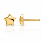 14k Madi K Star Post Earrings - Lifestyle View