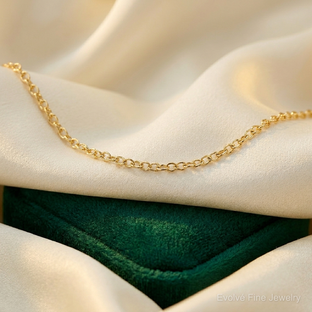 14k Madi K Child's Rope Chain - Lifestyle View
