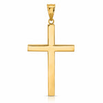 14K Latin Cross Pendant - Lifestyle View