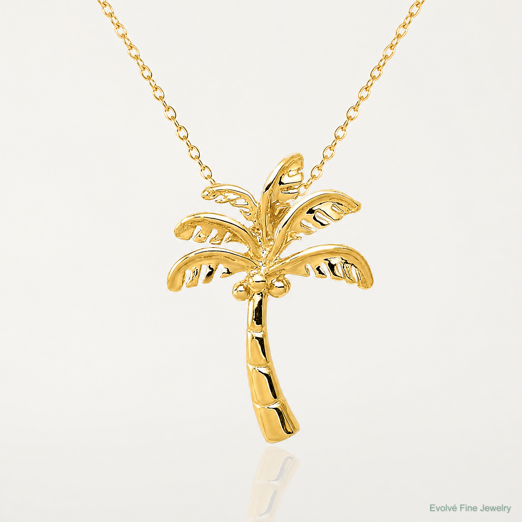 14k Palm Tree Slide - Lifestyle View