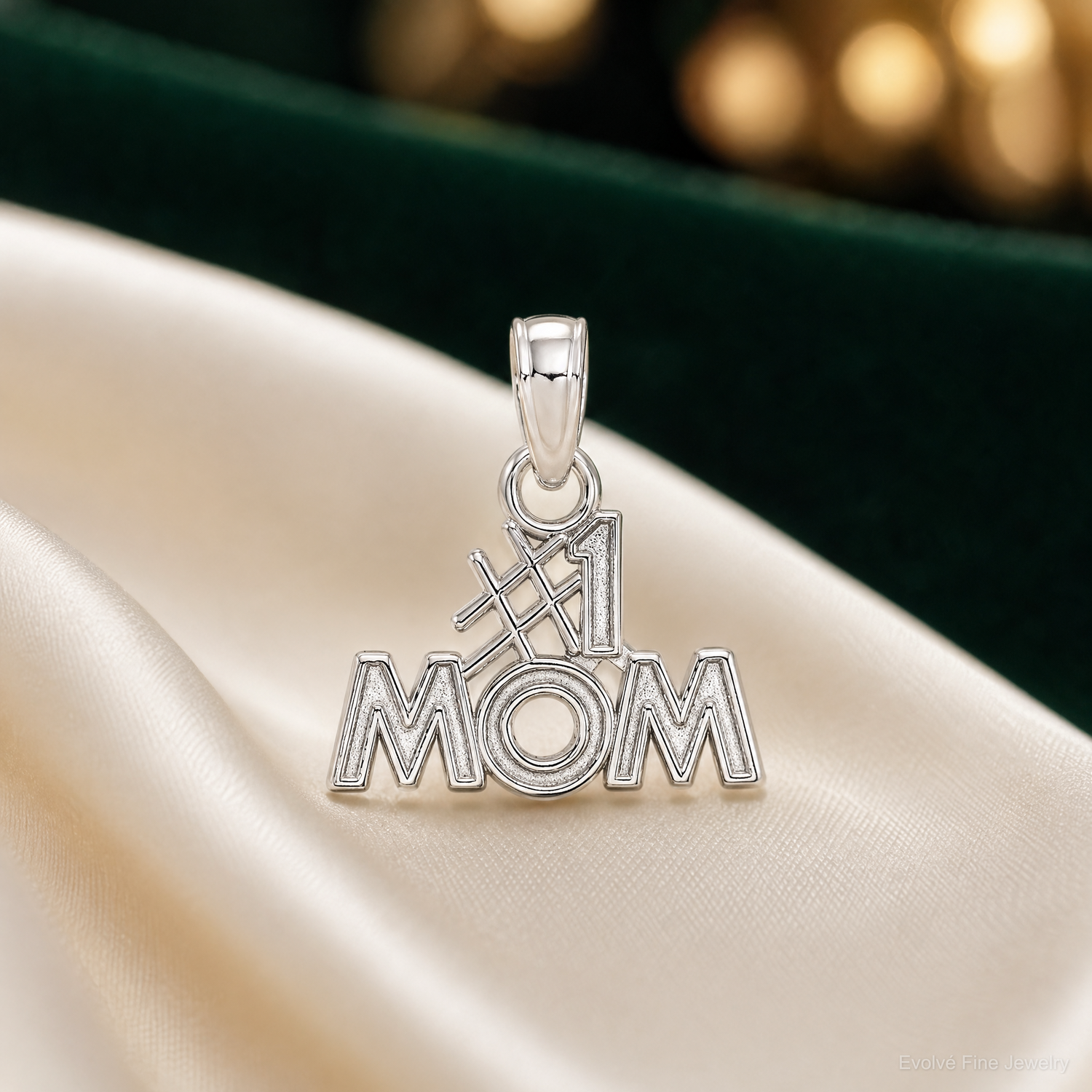 14K White Gold 