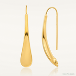 Leslie's 14k Polished Threader Earrings - Lifestyle View