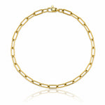 Leslie's 14K Polished Fancy Link with 1in ext Bracelet - Lifestyle View
