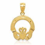14k Claddagh Charm - Lifestyle View