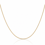 14k .85mm Spiga Chain - Lifestyle View