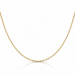 14k 1.10mm Singapore Chain - Lifestyle View