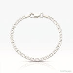 Sterling Silver 2.1mm Flat Anchor Chain - Lifestyle View