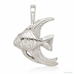 Sterling Silver Fish Charm - Lifestyle View