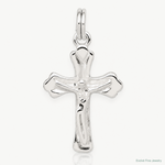 Sterling Silver Crucifix Charm - Lifestyle View