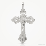 Sterling Silver Crucifix Pendant - Lifestyle View