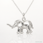 Sterling Silver Elephant Charm - Lifestyle View