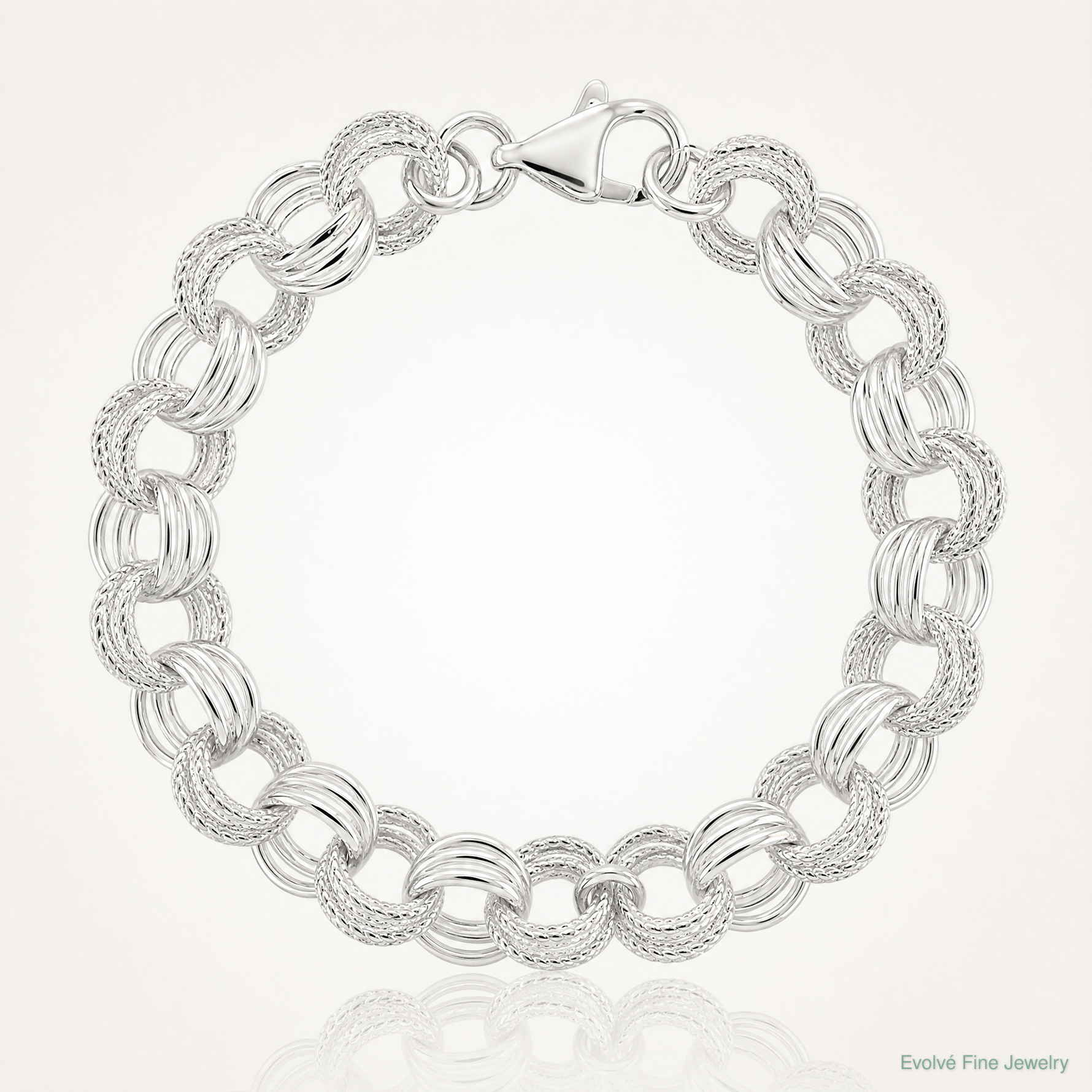 Sterling Silver Bracelet - Lifestyle View