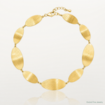 Sterling Silver Gold-plated Brushed w/ 1.25in ext. Bracelet - Lifestyle View
