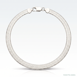 Sterling Silver 8mm Magic Herringbone Chain - Lifestyle View