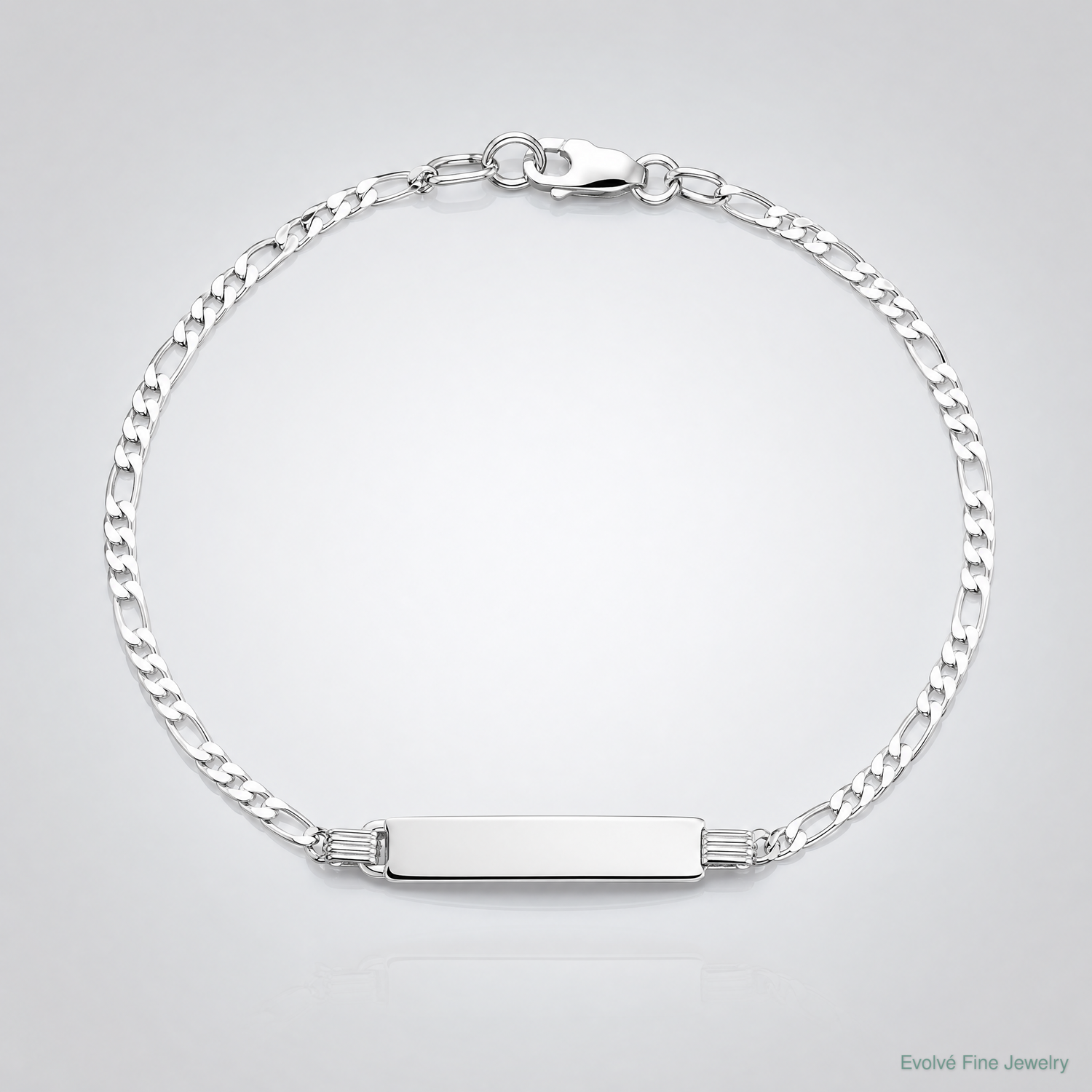 Sterling Silver Children's ID Bracelet - Lifestyle View