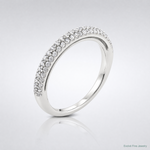 Sterling Silver CZ Ring - Lifestyle View