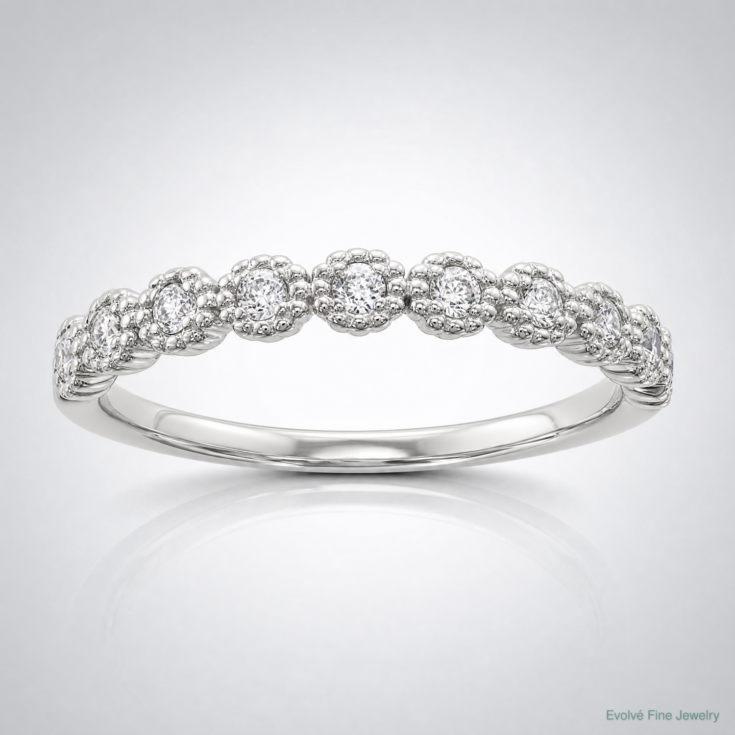 Sterling Silver CZ Ring - Lifestyle View