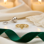 14k Children's Heart Ring - Lifestyle View
