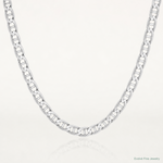 14k White Gold 4.5mm Concave Anchor - Lifestyle View