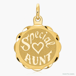 14K SPECIAL AUNT Charm - Lifestyle View