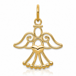 14k Angel Charm - Lifestyle View