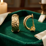 14k Non-Pierced Earrings - Lifestyle View